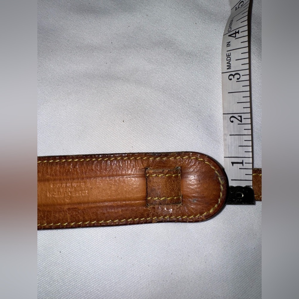 Louis Vuitton Brown scrap strap vintage SKU-407​ - Picture 7 of 8